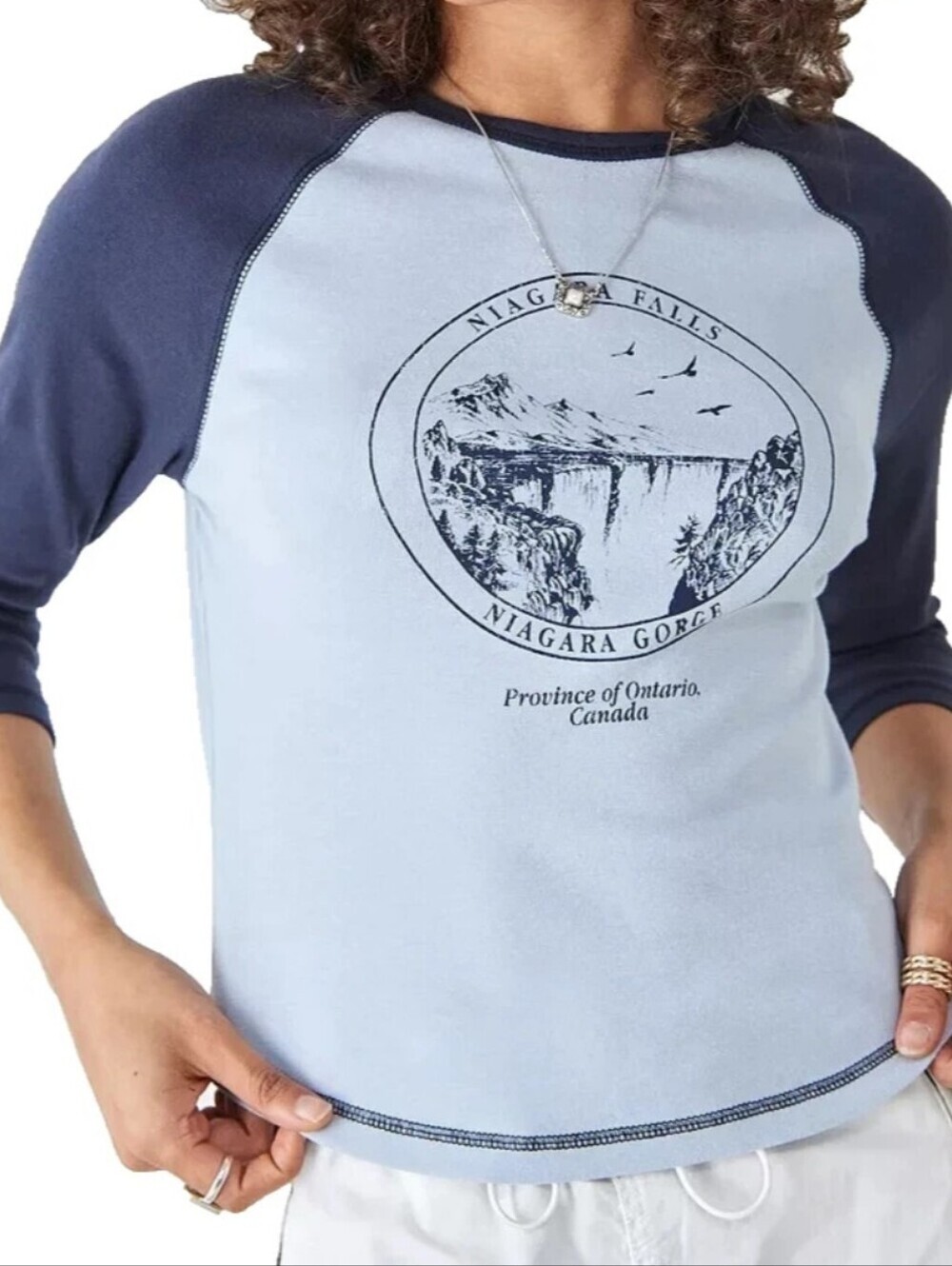 BDG Niagara Falls Graphic Baby Tee